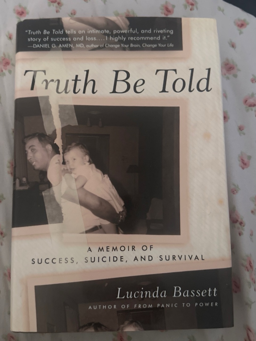 Truth Be Told by Lucinda Bassett - Memoir (Beige & Black Cover)